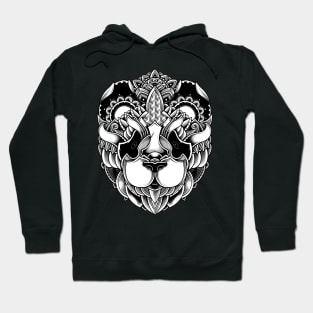 Ornate Panda Hoodie